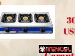 Cocina de gas 2Q: 25 USD y de 3Quemadores: 30 USD