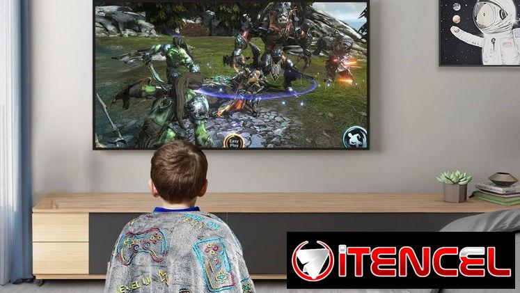 Manta Gamer brilla oscuridad para niños 127 x 152 cm