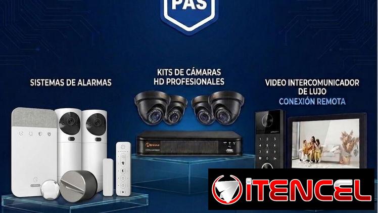 Montaje de Sistemas de Seguridad.  Venta de equipos profesionales de alarmas, cámaras y video porteros.