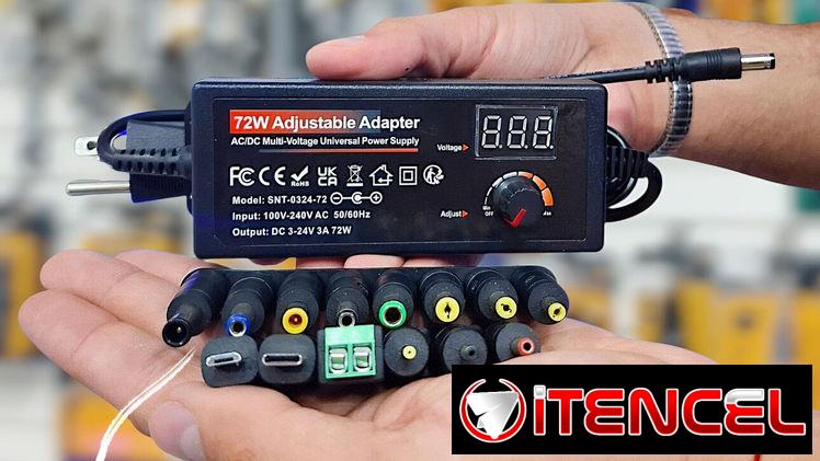 Cargador universal regulables