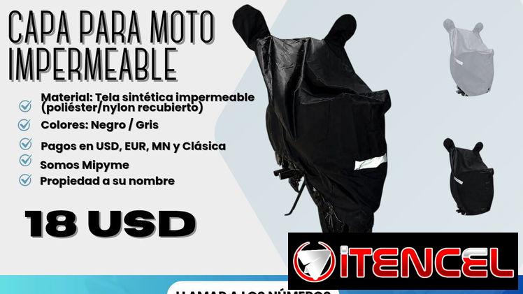 Capa para moto impermeable🏍️ 💲 Precio: 18 USD