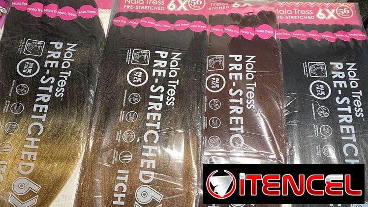 Moños Kanekalon para trenzas