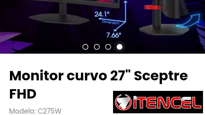 Monitor curvo 27″ Sceptre FHD Modelo: C275W