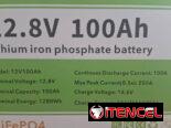*🔋 Batería LiFePO4 12V 100Ah . ⚡1280 Wh. Con pantalla indicadora del nivel de carga. Nuevas en caja sellada