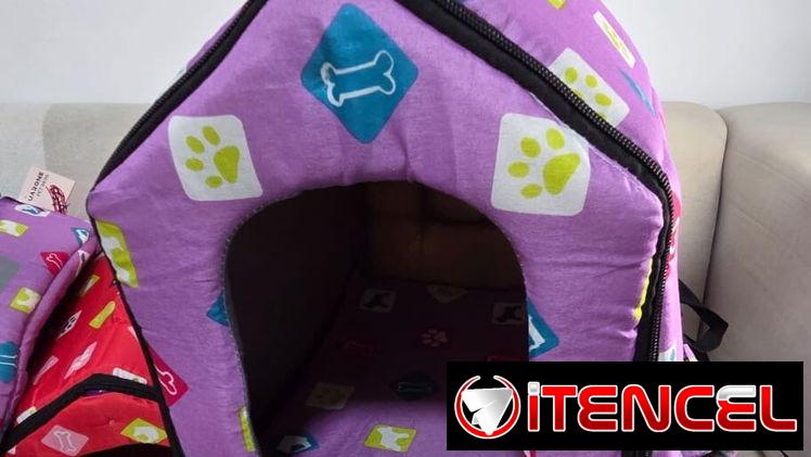 Set de Casa-Canasta-Cama para perros