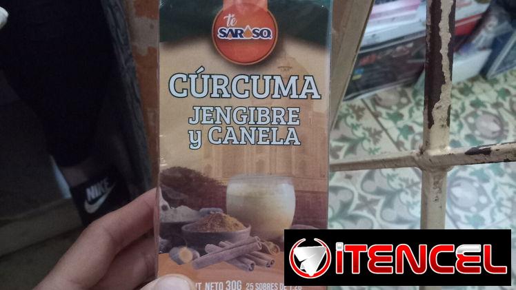 Tè de cúrcuma , Jengibre y Canela ( 25 sobres )