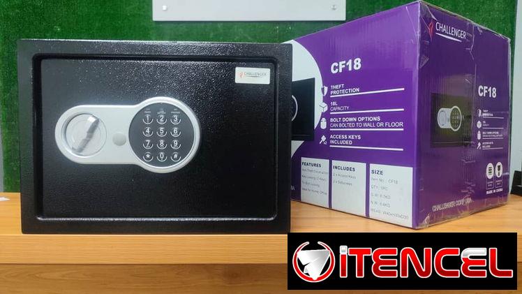 Caja Fuerte Challenger 18 Litros – Doble Apertura con Código o Llave 🔐