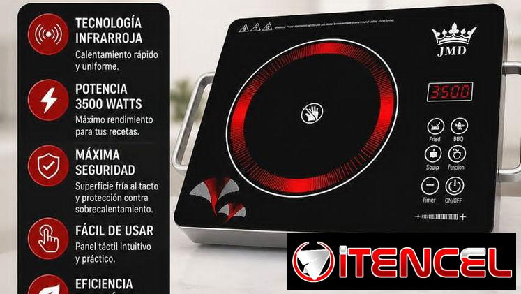 Hornilla infrarroja Marca JMD de 3500 W