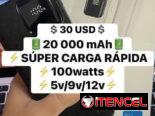 🆕Power Bank/Batería Portátil ‼️NUEVOS EN CAJA‼️ 🤯CARGA SÚPER RÁPIDA 🤯‼️ ⚡️20000mah – 74w