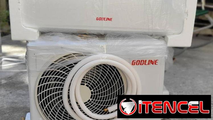 El split GODLINE 12K BTU ofrece rendimiento constante y silencioso. ✅ 12,000 BTU reales