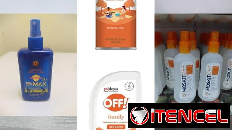 Repelentes en spray y crema para niños y adultos. Espirales, mosquiteros. Mensajería
