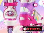 ☎️53544655 🛵 Entrega Disponible ⭐Patines en Línea Unicornio Arcoíris LED ⭐