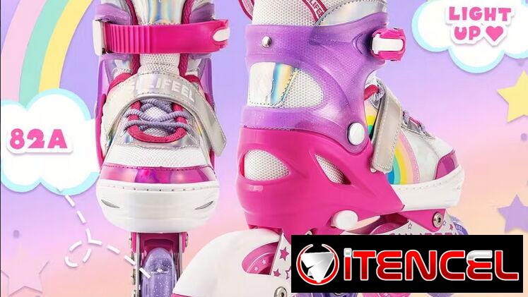 ☎️53544655 🛵 Entrega Disponible ⭐Patines en Línea Unicornio Arcoíris LED ⭐
