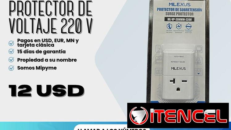 ⚡ PROTECTORES DE VOLTAJE 220 V PARA TUS ELECTRODOMÉSTICOS  ✅ TRADICIONALES Y DE LÍNEA  💲12 USD