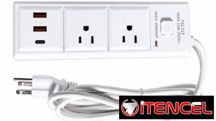 REGLETA ELÉCTRICA CON ENCHUFE UNIVERSAL