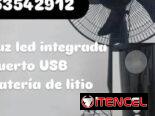 Ventiladores recargables