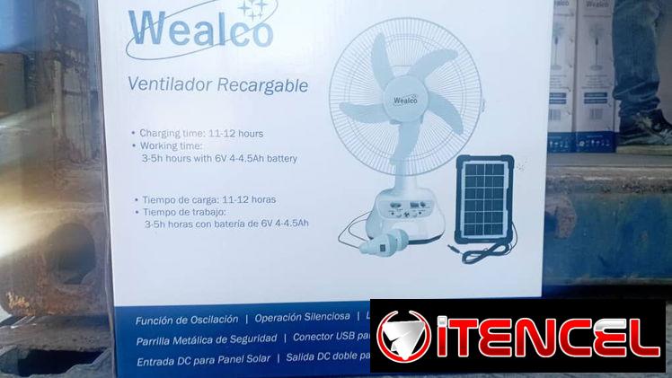 Ventilador Wealco 14″ de mesa