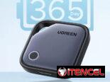 Localizador ( Airtag ) UGREEN Finder Duo Localizador Bluetooth iPhone Android Recargable para Llaves y  mucho más