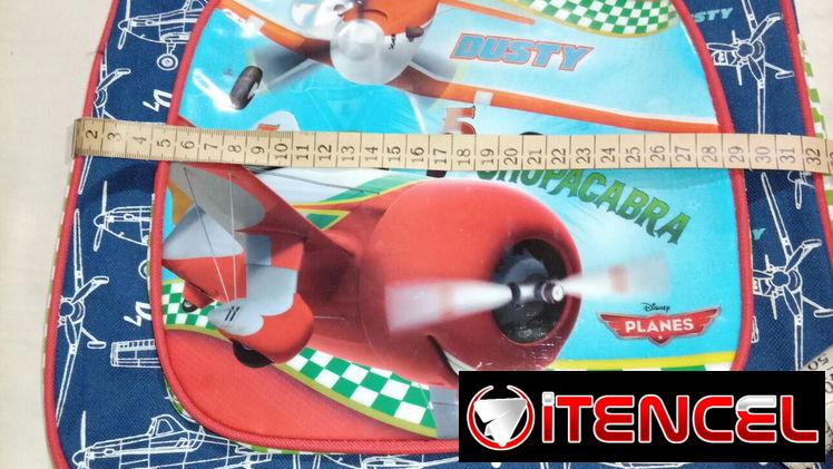 Merendero térmico excelente estado y mochila temática Dusty nueva