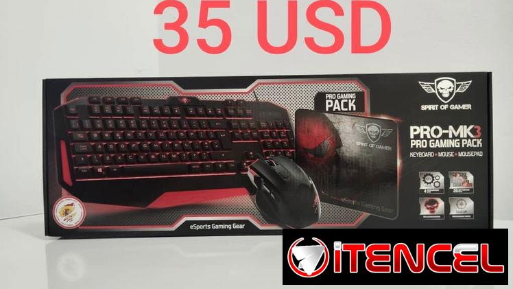 Kit de teclado + mouse –