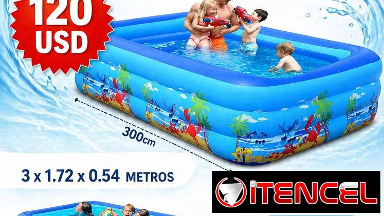 Piscina inflable de 3 metros