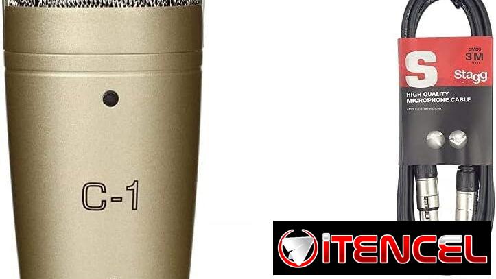 MICROFONO DE CONDENSADOR PROFESIONAL. BEHRINGER C-1
