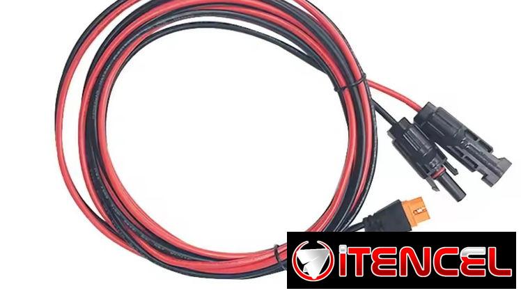 Cable Solar Original XT60i 12AWG estación de energía 8 metros