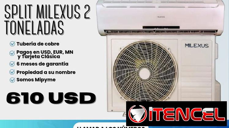 SPLIT MILEXUS DE 2 TONELADAS
