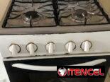 Cocina de gas de uso con horno