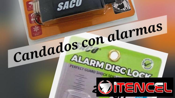Candado con Alarma para Motos, Bicimotos y Triciclos