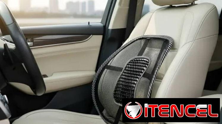 Soporte Lumbar Universal para espalda de auto y oficina