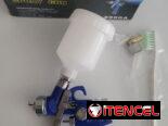 Pistola de pintar ORAZZIO…1.0 mm bokilla ….120ml vaso