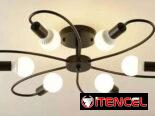 A-12 Lámpara De Techo Moderna vintage sputnik De 6 Luces 54321470 + modelos …