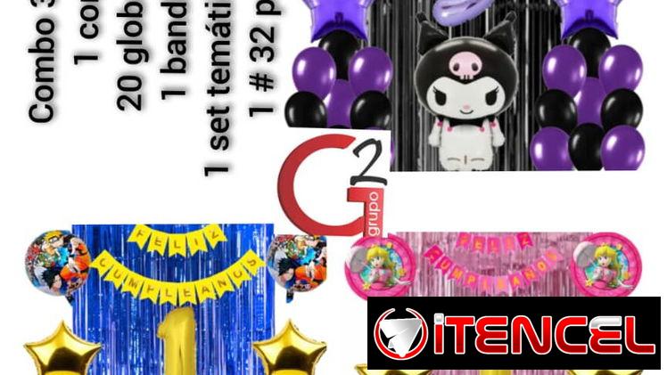 Todo tipo de artículos para decoración de fiestas y cumpleaños 🎂 🎊 ✨️