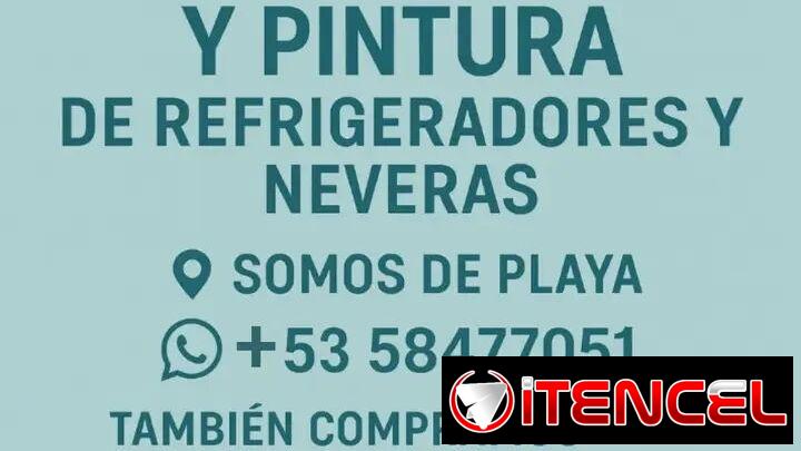 🛠️ Taller de Chapistería y Pintura de Refrigeradores y Neveras 🛠️ 📍Somos de Playa  📞 WhatsApp +53 58477051