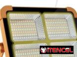 Lámpara LED Portátil, Recargable y con Panel Solar incorporado.  25 USD