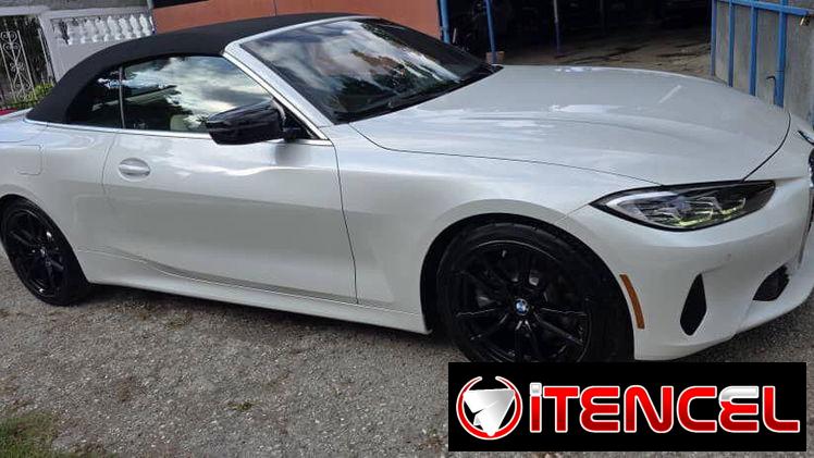 BMW 430i convertible, 50 mil millas, motor 2.0 turbo 4 cilindros año 2020