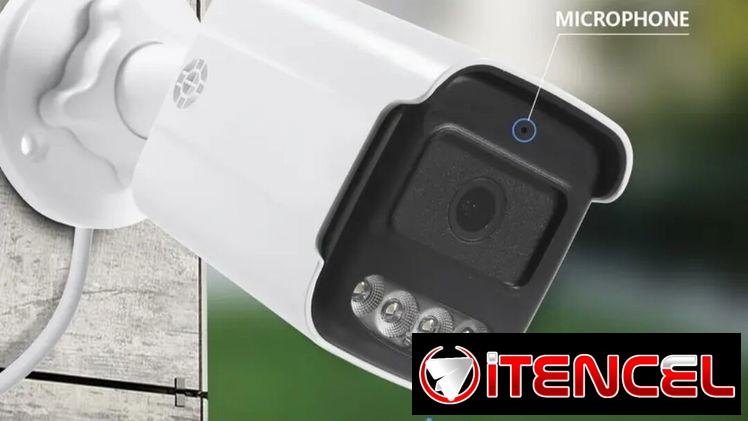 Camara IP POE 4MP Full Color, Audio, H265, lente 2.8mm 58757374