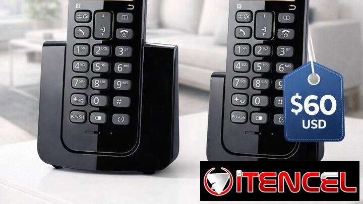 Pantalla LCD de 1.4″ // TELÉFONO INALÁMBRICO KX-TGB112LAB PANASONIC
