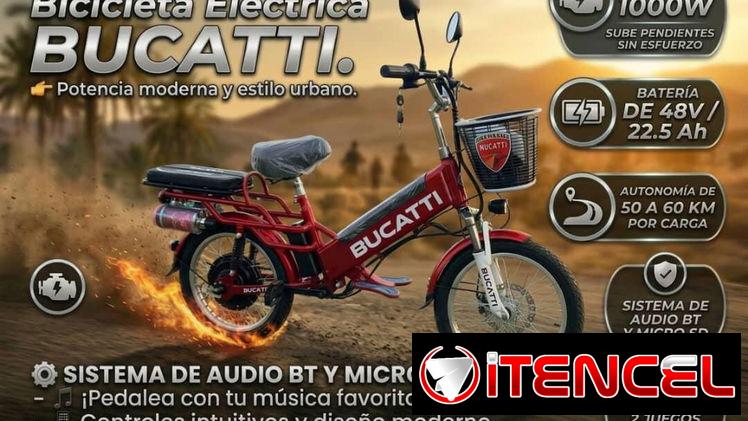 Bicicleta eléctrica Bucatti