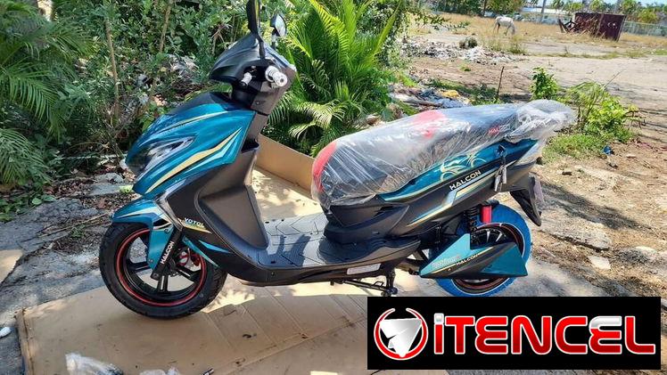 *MOTO ELECTRICA HALCON*  ⚙️ Especificaciones: • Motor: 1000 W • Voltaje: 72 V • Batería: 55 Ah • 🔋 Autonomía: 150 km