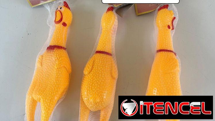 Juguetes de pollo para tus mascotas
