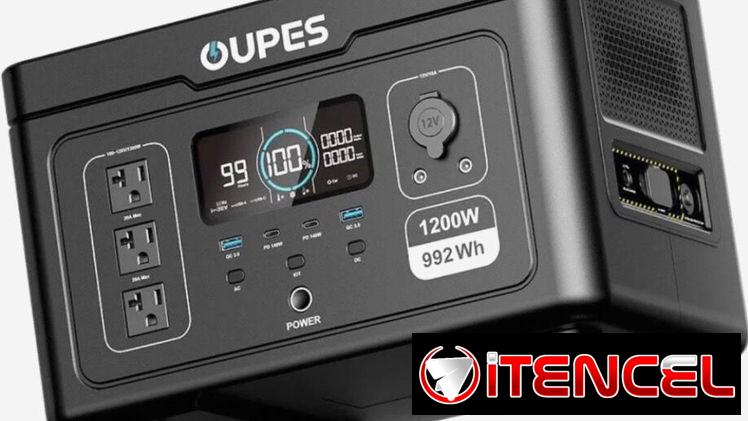 Oupes 1200w Estación de energía 100% americanas