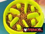 Plato para mascotas comederos de alimentación lenta  antiasfixia