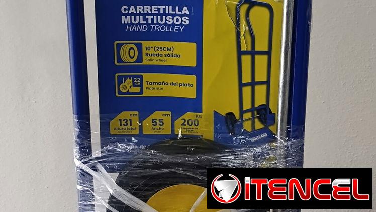 Carretilla de carga para almacen