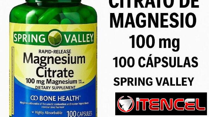 citrato de magnesio suplemento dietético 🌿💚🌱