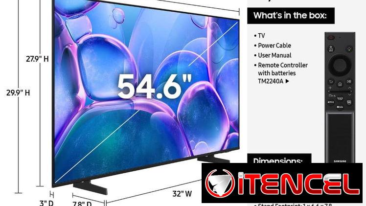 Televisor _ Smart TV Samsung 55″ Class Crystal UHD U7900F 4K Smart TV (2025). 500 USD