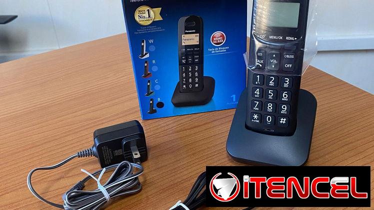 Telefono inalambrico Panasonic de 1 base. Nuevos