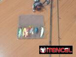 🎣 A PESCAR 🎣 COMBO DE CAÑA – CARRETE – CARNADAS PARA PESCA.  MENSAJERÍA CON FACTURA Y GARANTÍA. TL 54833699