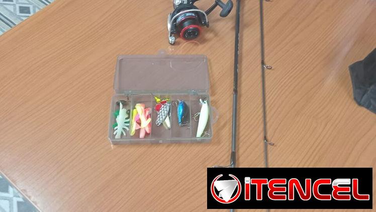 🎣 A PESCAR 🎣 COMBO DE CAÑA – CARRETE – CARNADAS PARA PESCA.  MENSAJERÍA CON FACTURA Y GARANTÍA. TL 54833699